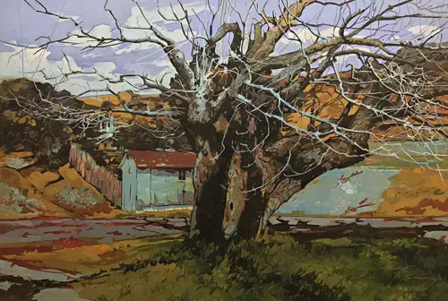 Branching Out, Watercolor by Ken Graning