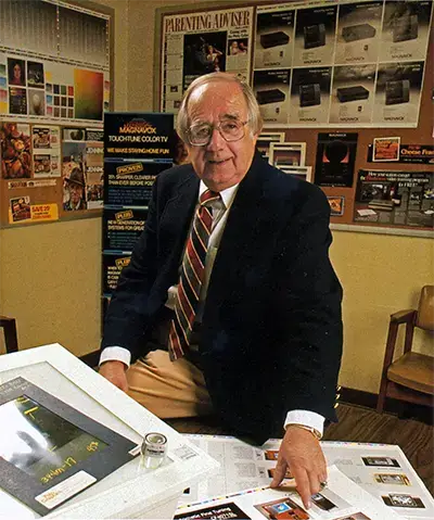 A photo of Kedric Chaney taken from a sales flyer