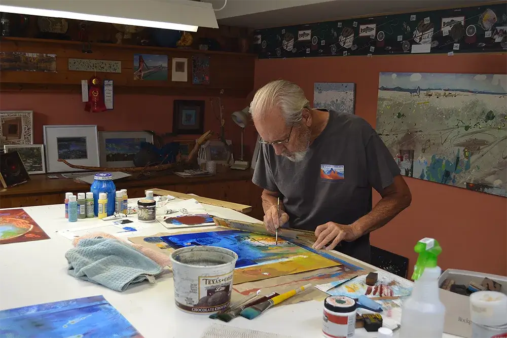 Artist Ken Graning
