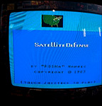 ColecoVision Satellite Defense Title Screen