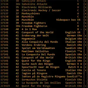 Videopac List Thumbnail