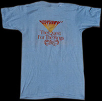 <em>Quest for the Rings</em> Dragon Slayer T-shirt (Back)