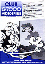 Club G7000 Videospiele, August 1983