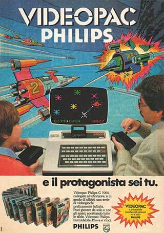 Philips Videopac: 'And the Main Character Is You.'