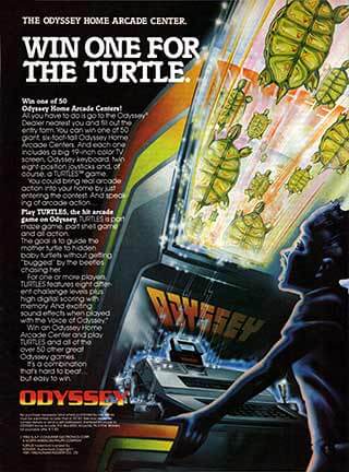 The Odyssey Home Arcade Center: Win One for the Turtle.