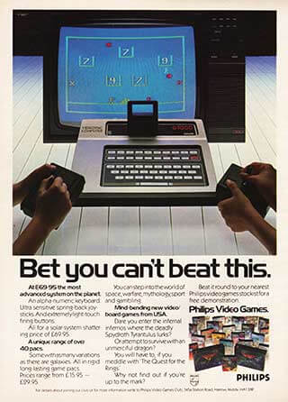 Philips Video Games: Bet you can't beat this.