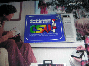 CSV Video-Traffic Games Sticker