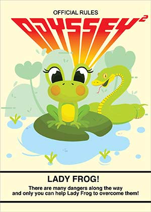 Lady Frog! Box (Front)