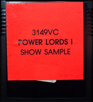 Power Lords (Atari 2600) Cart
